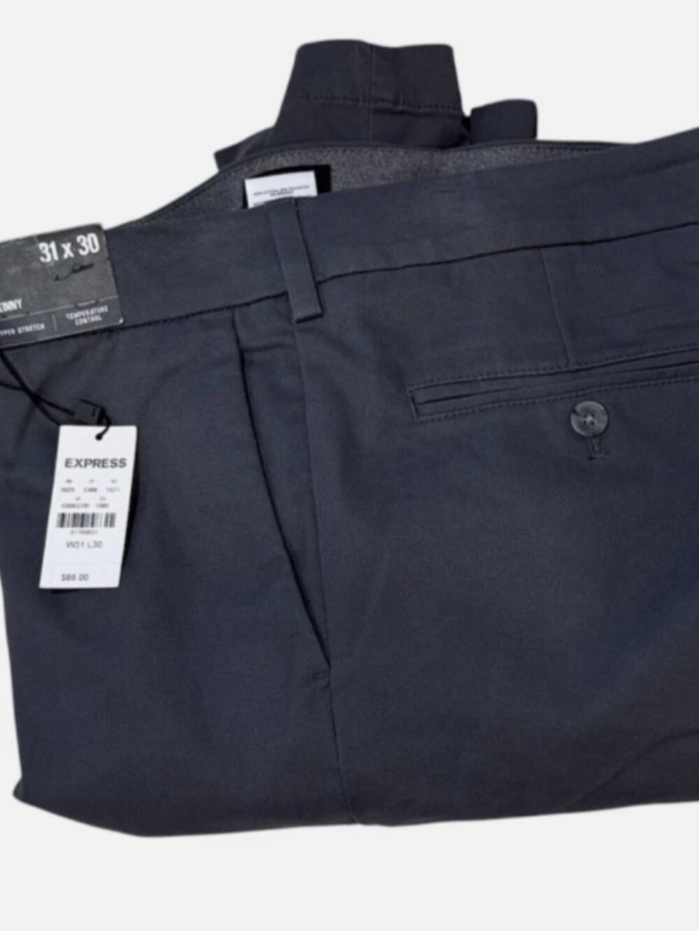 Men’s Express Skinny Hyper stretch Temperature Control Pants 31x30